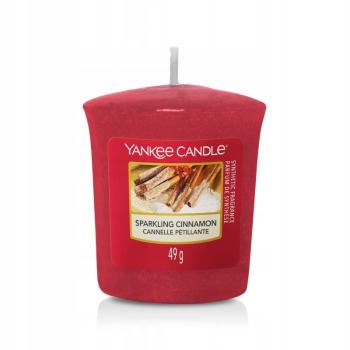 Yankee Candle Lumânare votivă aromatică Sparkling Cinnamon 49 g