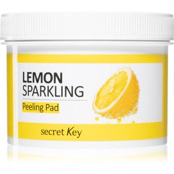 Secret Key Lemon Sparkling tampoane exfoliante 70 buc