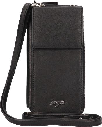 Lagen Geantă crossbody din piele pentru femei BLC/5699 BLACK