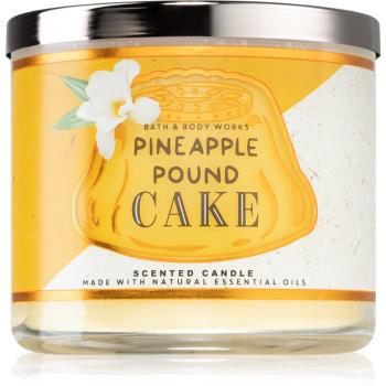 Bath & Body Works Pineapple Pound Cake lumânare parfumată 411 g