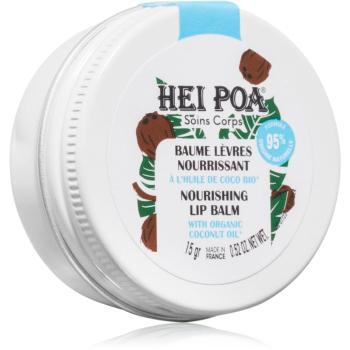 Hei Poa Coconut Oil balsam de buze nutritiv cu ulei de cocos 15 g