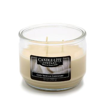 Candle Lite Lumânare parfumată cu trei fitiluri Cozy Vanilla Cashmere 283 g