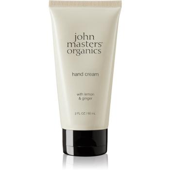 John Masters Organics Lemon & Ginger crema de maini hidratanta 60 ml