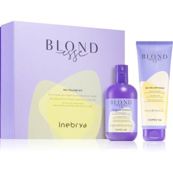 Inebrya BLONDesse No-Yellow Kit set cadou (pentru păr vopsit)