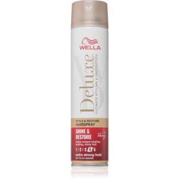 Wella Deluxe Shine & Restore fixativ puternic 250 ml