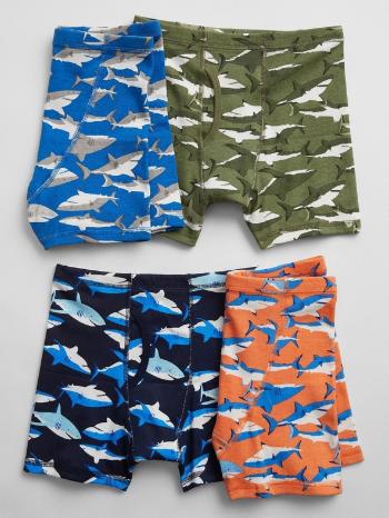 GAP Boxerki 4 buc pentru copii Verde