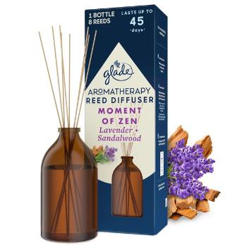 Glade Difuzor de arome cu parfum de lavandă și lemn de santal Aromatherapy Reed Moment of Zen 80 ml