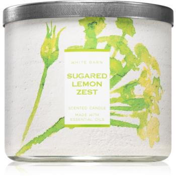 Bath & Body Works Sugared Lemon Zest lumânare parfumată 411 g