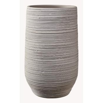 Vază din ceramică Big pots Ravenna, înălțime 30 cm, gri