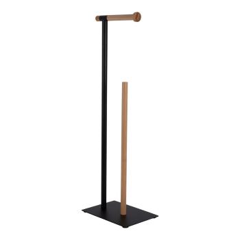 Suport pentru hârtie igienică din metal   Bamboo Accent Deluxe – PT LIVING