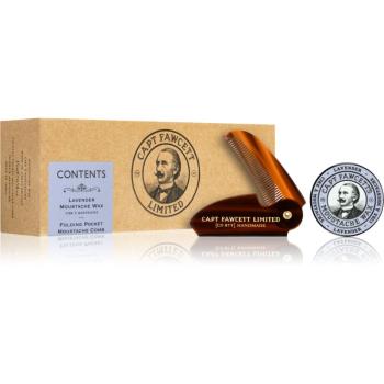 Captain Fawcett Gift Box Lavender set (pentru barbă)