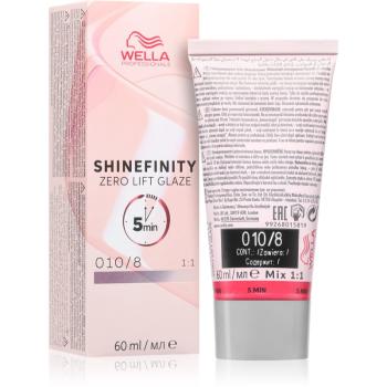 Wella Professionals Shinefinity Zero Lift Glaze vopsea de păr semi-permanentă culoare 010/8 Opal Flash 60 ml