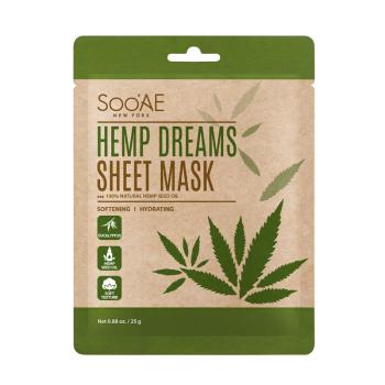 SOO`AE Mască hidratantă din pânză Hemp Dreams (Sheet Mask) 25 ml