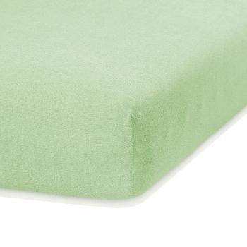Cearceaf elastic AmeliaHome Ruby, 200 x 100-120 cm, verde deschis