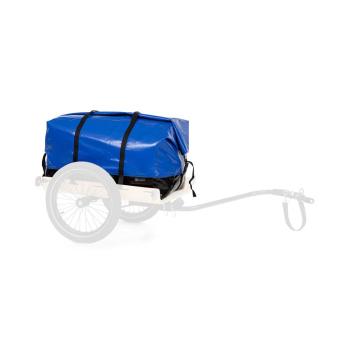 KLARFIT Companion, Travel Bag, geantă de transport, 120 litri, impermeabil, roll-top, PU, albastră