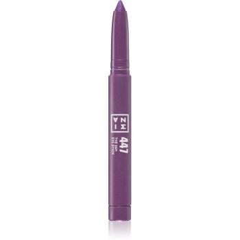 3INA The 24H Eye Stick creion de ochi lunga durata culoare 447 - Purple 1,4 g