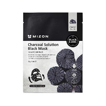 Mizon Mască de curățare cu cărbune (Charcoal Solution Black Mask) 25 g