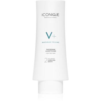 ICONIQUE Maximum volume balsam pentru păr fin cu efect de volum 200 ml