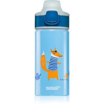 Sigg Miracle sticlă de apă pentru școală cu pai Fox 400 ml