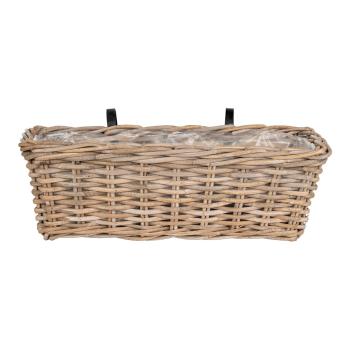 Jardinieră din răchită de agățat / de perete 60 cm Batu – House Nordic