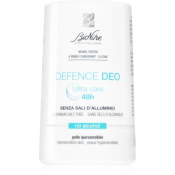 BioNike Defence Deo deodorant roll-on fără săruri de aluminiu pentru piele sensibila 48h 50 ml
