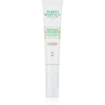 Mario Badescu Mineral Sunscreen cremă protectoare cu minerale SPF 30 42 ml