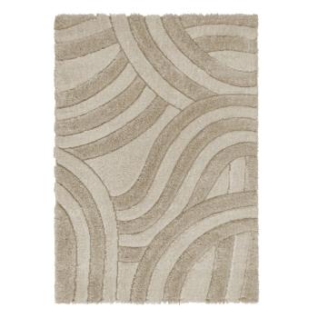 Covor bej handmade din fibre reciclate 160x230 cm Velvet – Flair Rugs