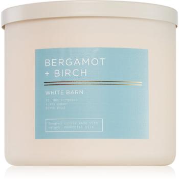 Bath & Body Works Bergamot + Birch lumânare parfumată 411 g