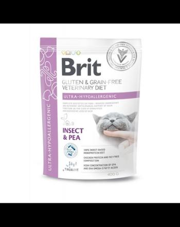 BRIT Veterinary Diet Cat Gluten Grain free Ultra-Hypoallergenic 400 g hrana pisici cu intolerante