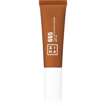 3INA The Tinted Moisturizer crema hidratanta si tonifianta SPF 30 culoare 665 30 ml