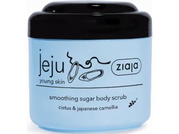 Ziaja Peeling exfoliant de zahar cu granule negre (Smoothing Sugar Body Scrub) 200 ml