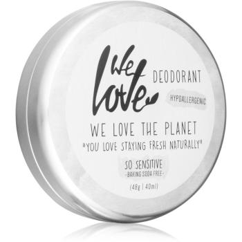 We Love The Planet You Love Staying Fresh Naturally So Sensitive crema deo organica pentru piele sensibila 48 g