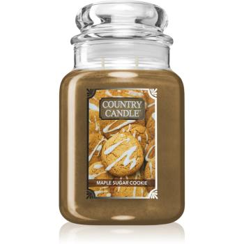 Country Candle Maple Sugar & Cookie lumânare parfumată 680 g