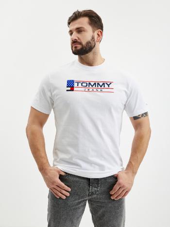 Tommy Jeans Tricou Alb