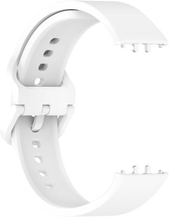 4wrist Curea pentru Samsung Fit 3 - Silicone Band White