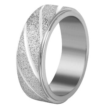 Troli Inel de nuntă din oțel argintiu / strălucitor 62 mm