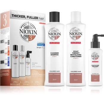 Nioxin System 3 Color Safe set cadou pentru păr vopsit unisex III.