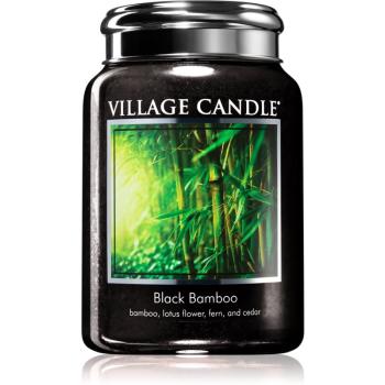 Village Candle Black Bamboo lumânare parfumată 602 g