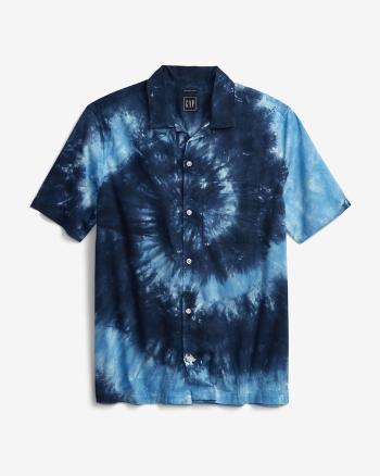 GAP Tie-Dye Resort Cămaşă Albastru