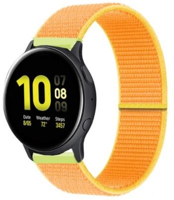 4wrist Curea textilă pentru Samsung 22 mm - Canary Yellow