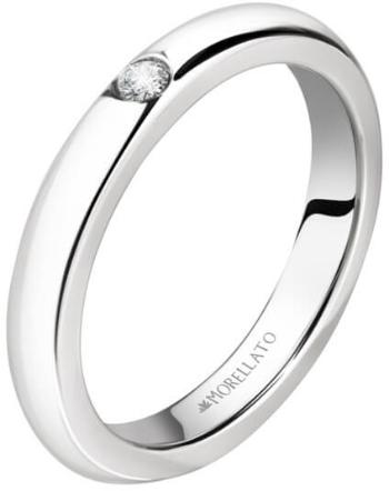 Morellato Inel de oțel cu cristale Love Rings SNA46 56 mm