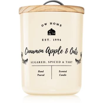 DW Home Farmhouse Cinnamon Apple & Oats lumânare parfumată 428 g