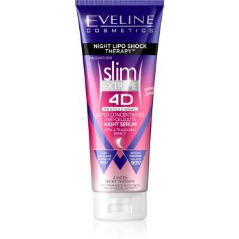 Eveline Cosmetics Slim Extreme ser de noapte super concentrat cu efect de încălzire 250 ml
