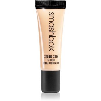 Smashbox Studio Skin 24 Hour Wear Hydrating Foundation make up hidratant pachet mic culoare 0,1 Very Fair With Neutral Undertone 10 ml