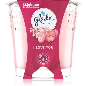 GLADE Romantic I Love You lumânare parfumată 129 g