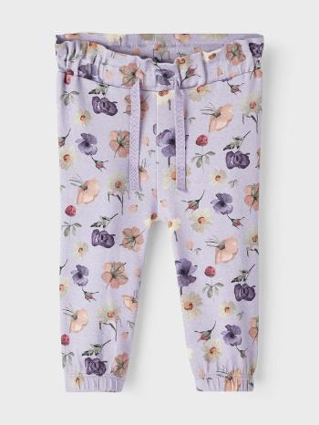 name it Barbora Pantaloni pentru copii Violet