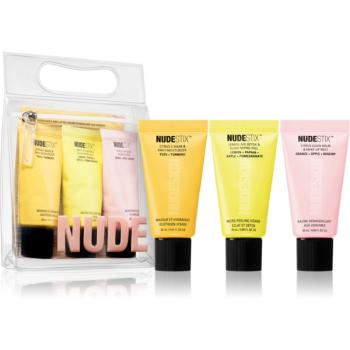 Nudestix Nudeskin 3-Step: Citrus Renew Set Seturi pentru voiaj (faciale)