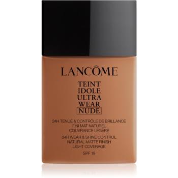 Lancôme Teint Idole Ultra Wear Nude make-up usor matifiant culoare 10.1 Acajou 40 ml
