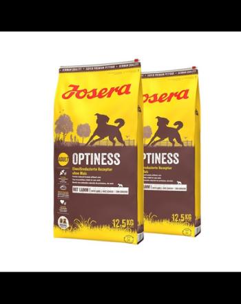 JOSERA Optiness 2 x 12,5kg hrana caini talie medie si mare