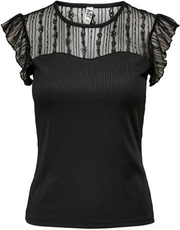 Jacqueline de Yong Tricou pentru femei JDYHERMA Regular Fit 15249666 Black XL